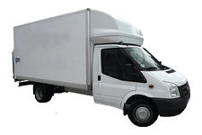 Car Hire Lewisham - Ford Luton 3.5 ton Tail Box Lift Truck - Truck hire Lewisham